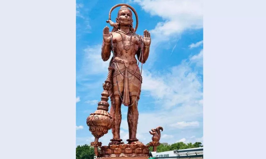 టెక్సాస్లో 90 అడుగుల ఎత్తైన హనుమంతుని కాంస్య విగ్రహం ఆవిష్కరణ..