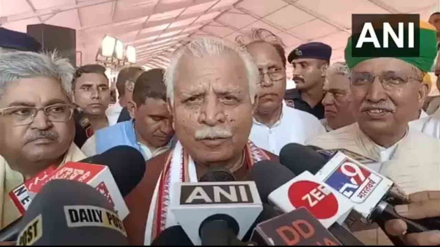 దళితుల అభ్యున్నతి విస్మరించిన కాంగ్రెస్ : మనోహర్లాల్ ఖట్టర్
