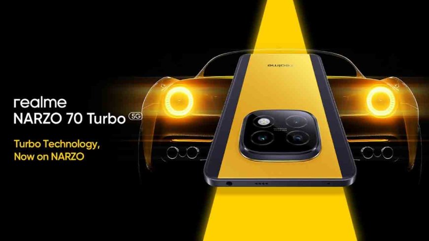 Realme Narzo 70 Turbo 5G | త్వరలో భారత్ మార్కెట్లోకి రియల్మీ నార్జో 70 టర్బో 5జీ.. ఇవీ స్పెషిఫికేషన్స్..!