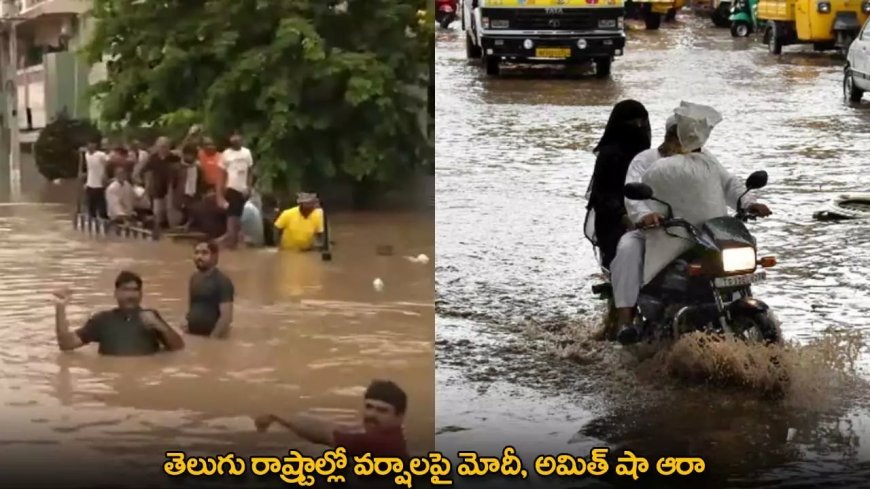 PM Modi: వరద పరిస్థితులపై మోదీ మోదీ, అమిత్ షా ఆరా