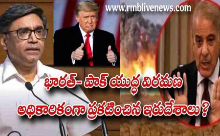 భారత్- పాక్ యుద్ధ విరమణ: అధికారికంగా ప్రకటించిన ఇరుదేశాలు?