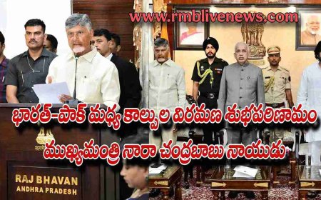 భారత్-పాక్ మధ్య కాల్పుల విరమణ శుభపరిణామం: ముఖ్యమంత్రి నారా చంద్రబాబు నాయుడు