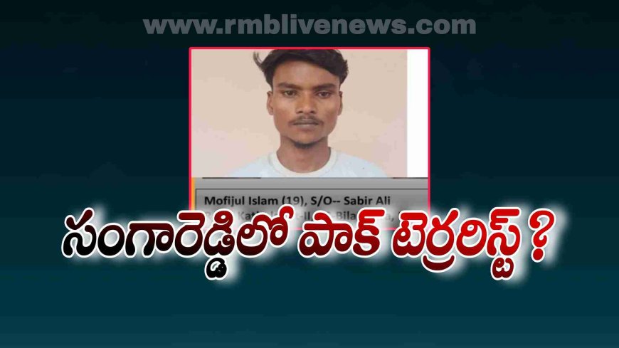 Terrorist: సంగారెడ్డిలో పాక్ టెర్రరిస్ట్? అరెస్ట్ చేసిన పోలీసులు