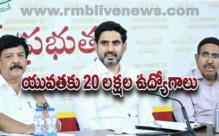 యువతకు 20 లక్షల ఉద్యోగాలు! ఉపాధి ప్రణాళికలపై మంత్రులు, అధికారుల సమీక్ష