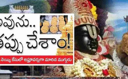 అవును.. తప్పు చేశాం! కల్తీ నెయ్యి కేసులో అప్రూవర్లుగా మారిన నిందితులు